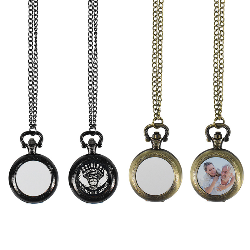 Jewelry And Watches - Custom Vintage Metal Pocket Watch Pendant
