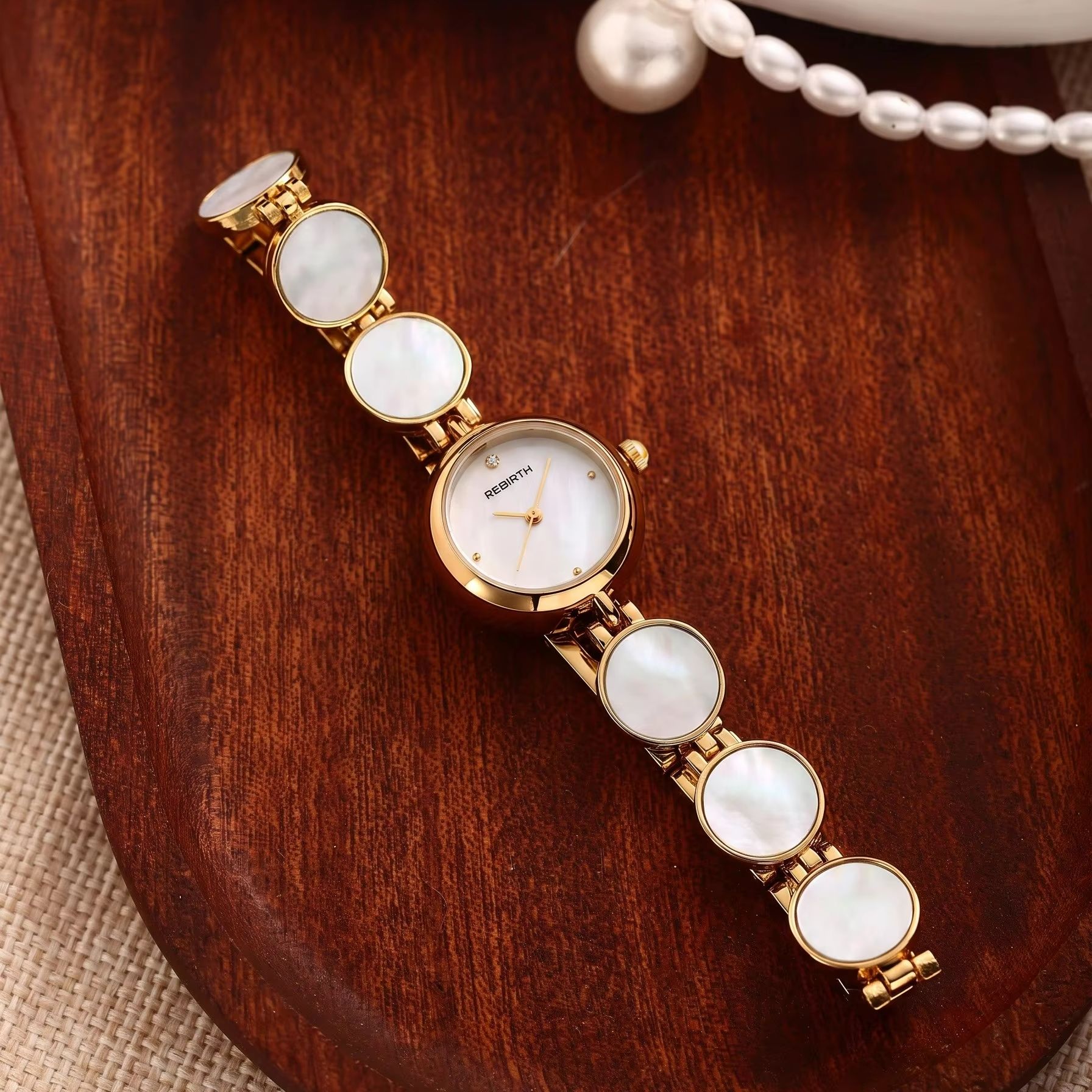 Jewelry Watches Gold - Light Luxury Jewelry-Style Women's Quartz Watch