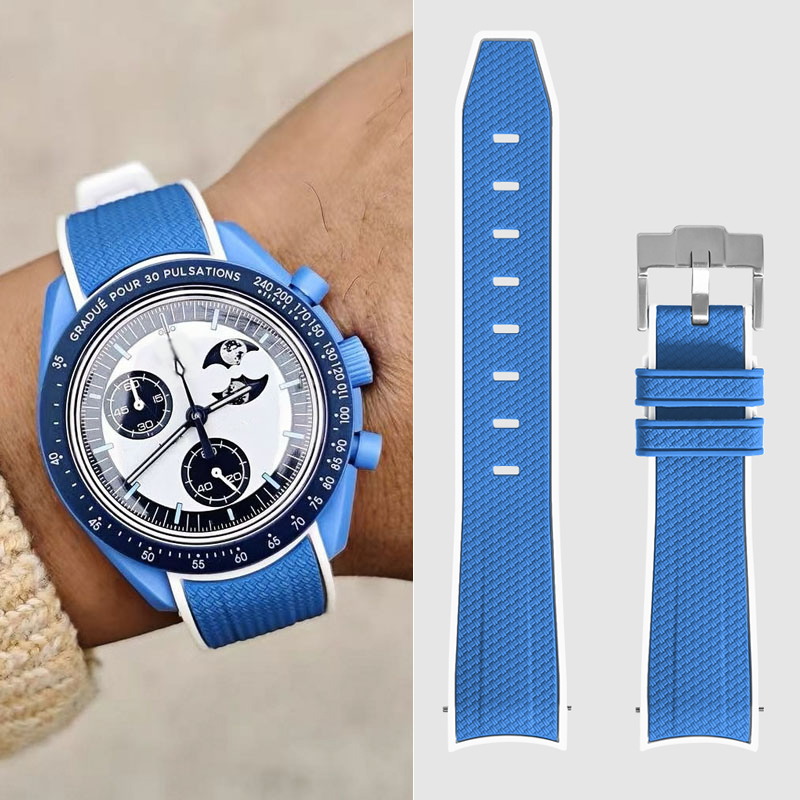 Omega Watch Speedmaster - For Omega Swatch 20mm Curve Watch