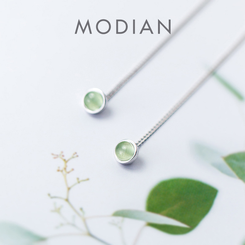 Opal Earrings Dangle - Modian Thời Trang Hạt Tòn Ten