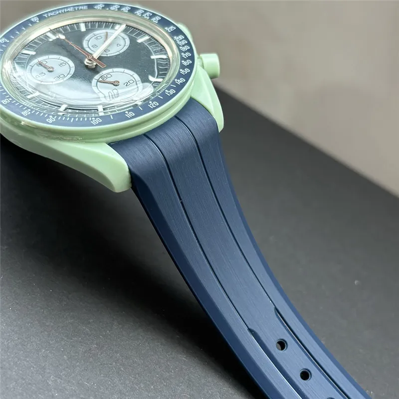 20mm Rubber Strap for Omega X  - đánh giá và giá Omega Watch Speedmaster