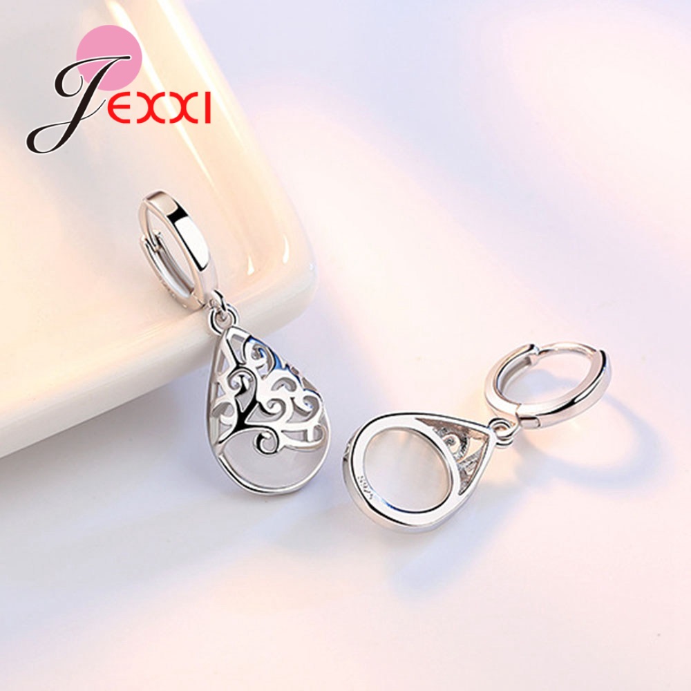 Genuine 925 Sterling Silver Mo - đánh giá và giá Opal Earrings Dangle