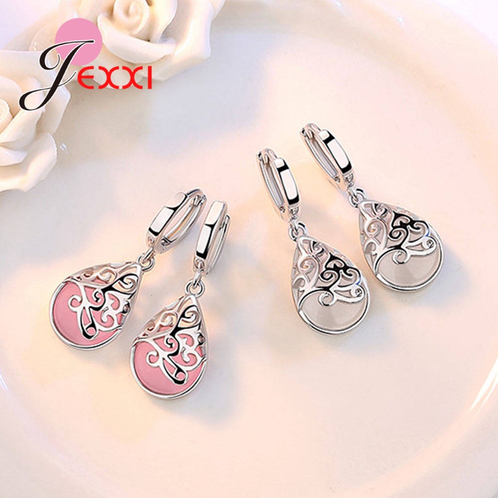 Genuine 925 Sterling Silver Mo - đánh giá và giá Opal Earrings Dangle