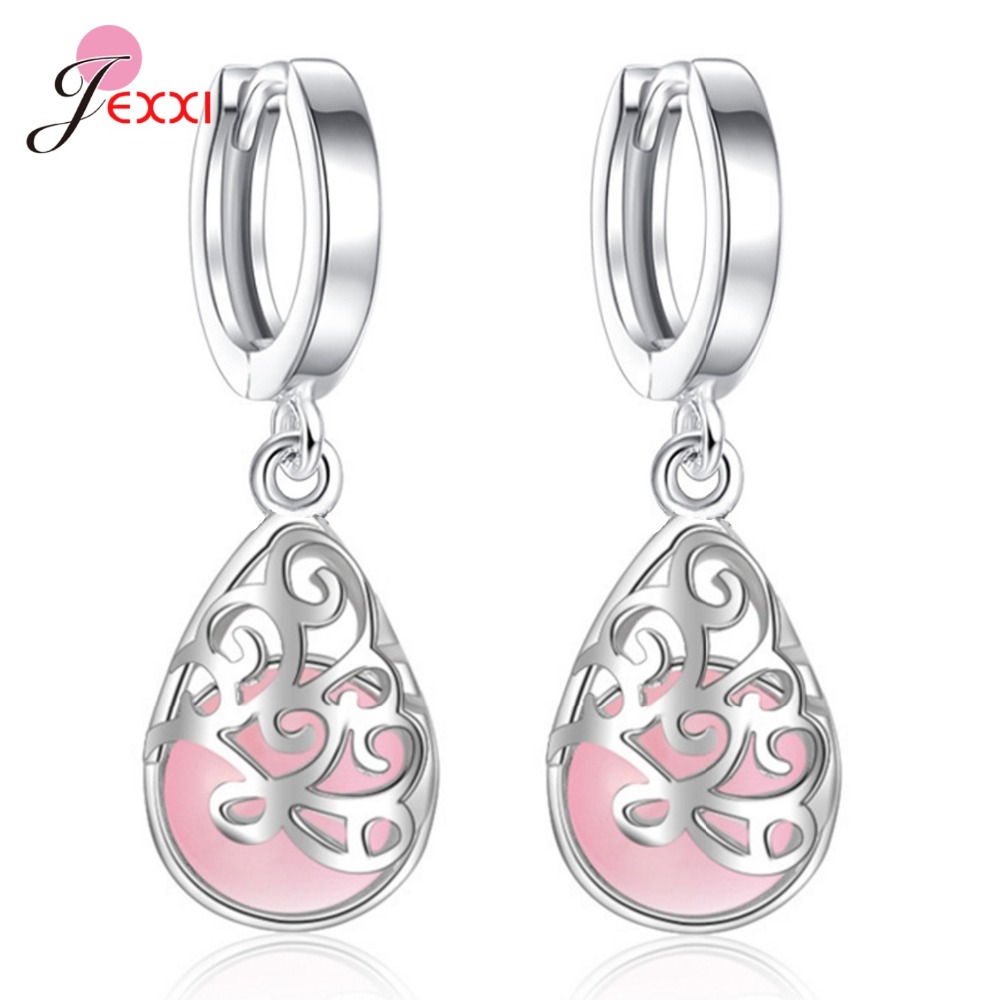 Genuine 925 Sterling Silver Mo - đánh giá và giá Opal Earrings Dangle