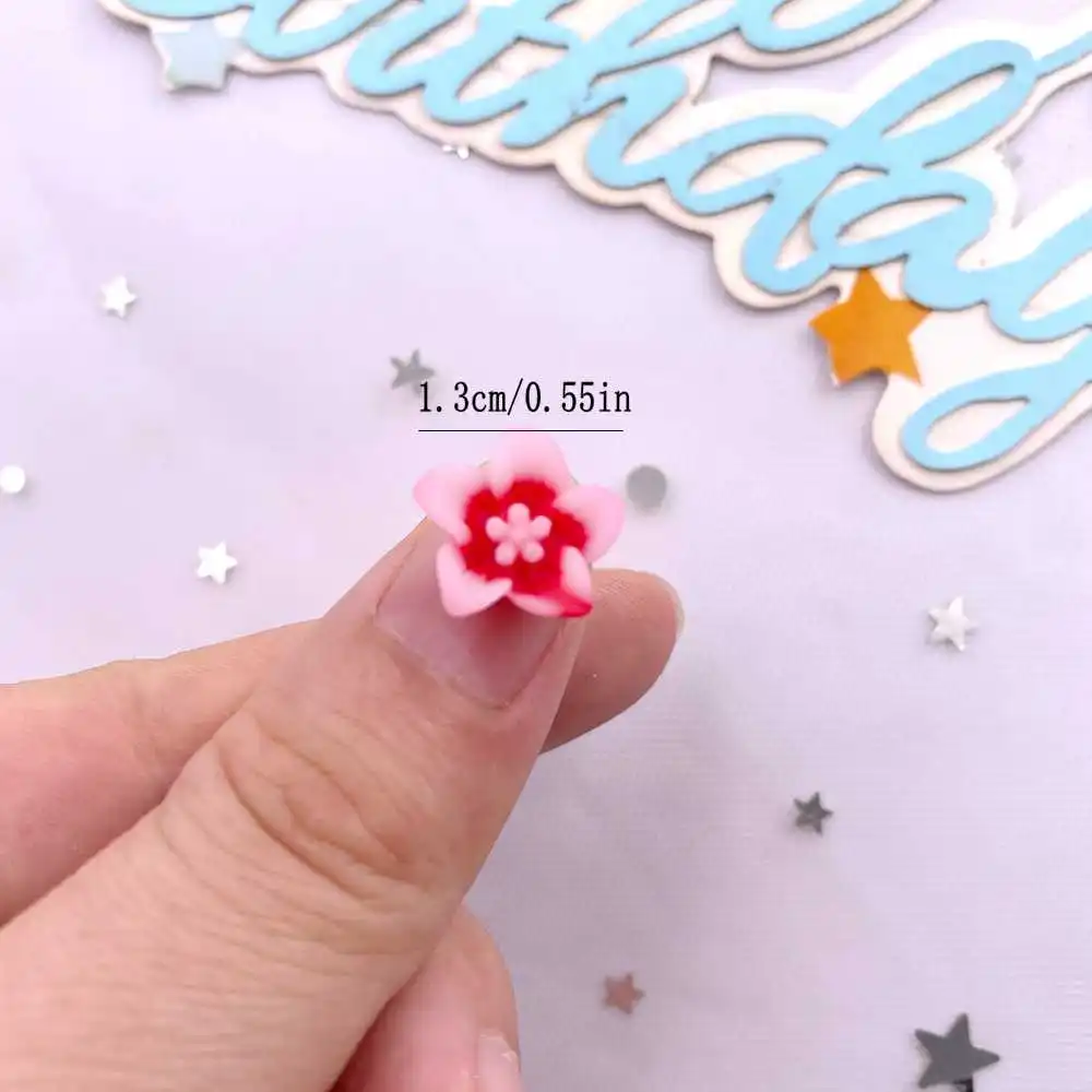 50pcs Resin 13mm Colorful 3D M - đánh giá và giá Paradise Jewelry & Watches Llc