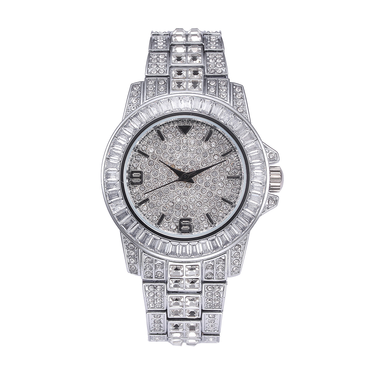 Luxury Full Stone Quartz Watch - đánh giá và giá Jewelry Watches Gold