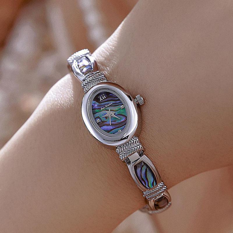 Oval Dial Women Bracelet Watch - đánh giá và giá Jewelry Watches Gold