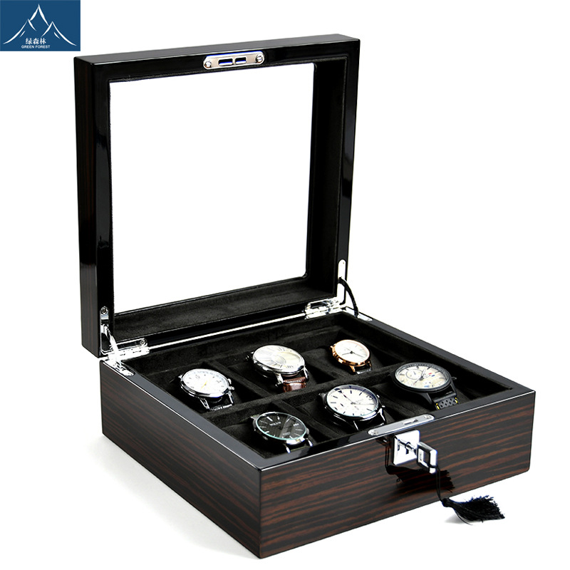 Hxl wooden piano lacquer multi - đánh giá và giá Jewelry Watches Box