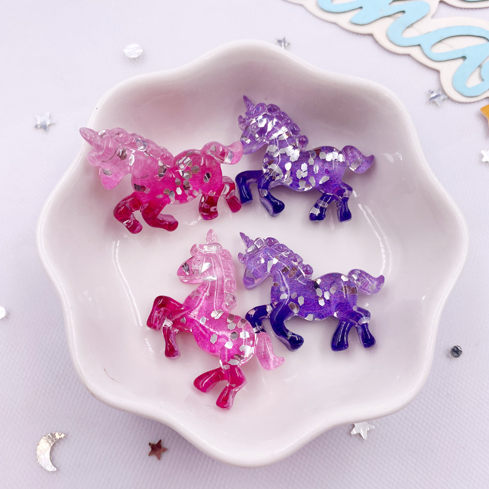 6PCS Colorful Resin Glitter 3D - đánh giá và giá Paradise Jewelry & Watches Llc