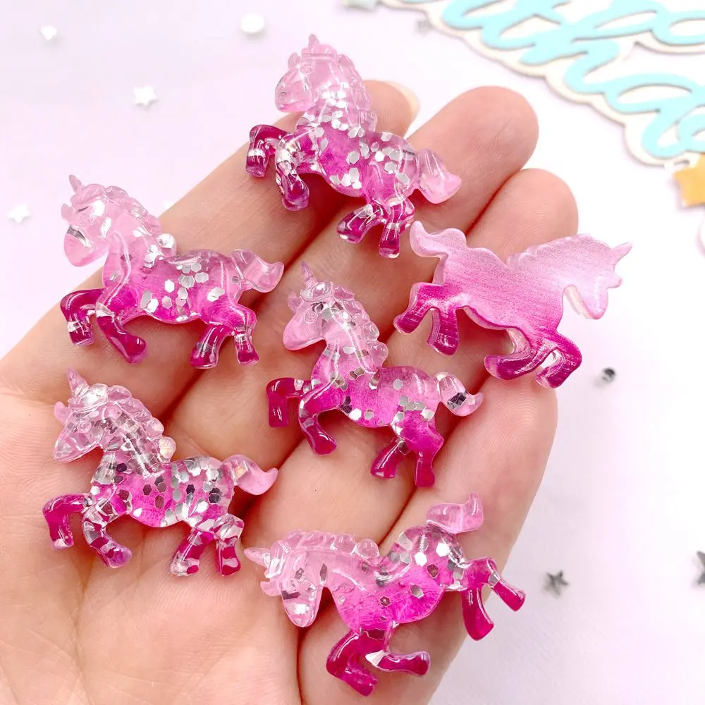 6PCS Colorful Resin Glitter 3D - đánh giá và giá Paradise Jewelry & Watches Llc