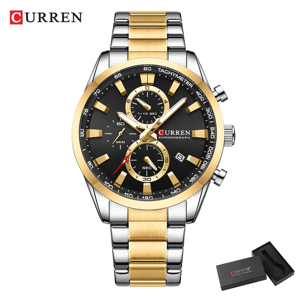 CURREN Casual Quartz Chrono Sp - đánh giá và giá Jewelry And Watches