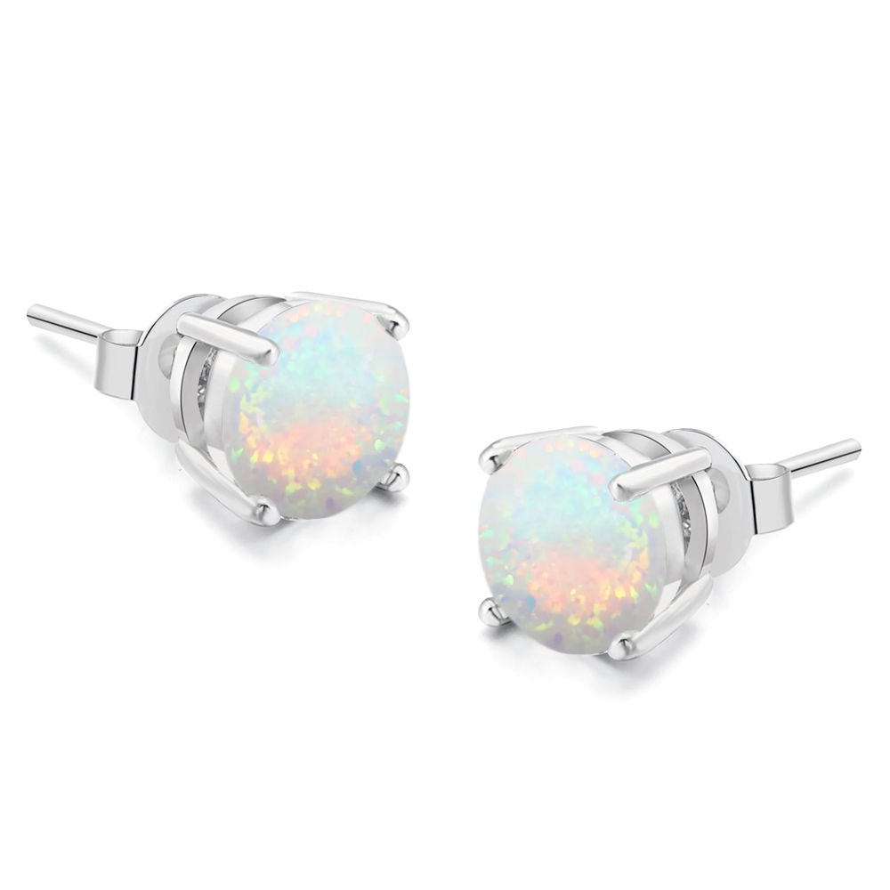 Simple Women's Stud Earrings W - đánh giá và giá Opal Earrings Dangle