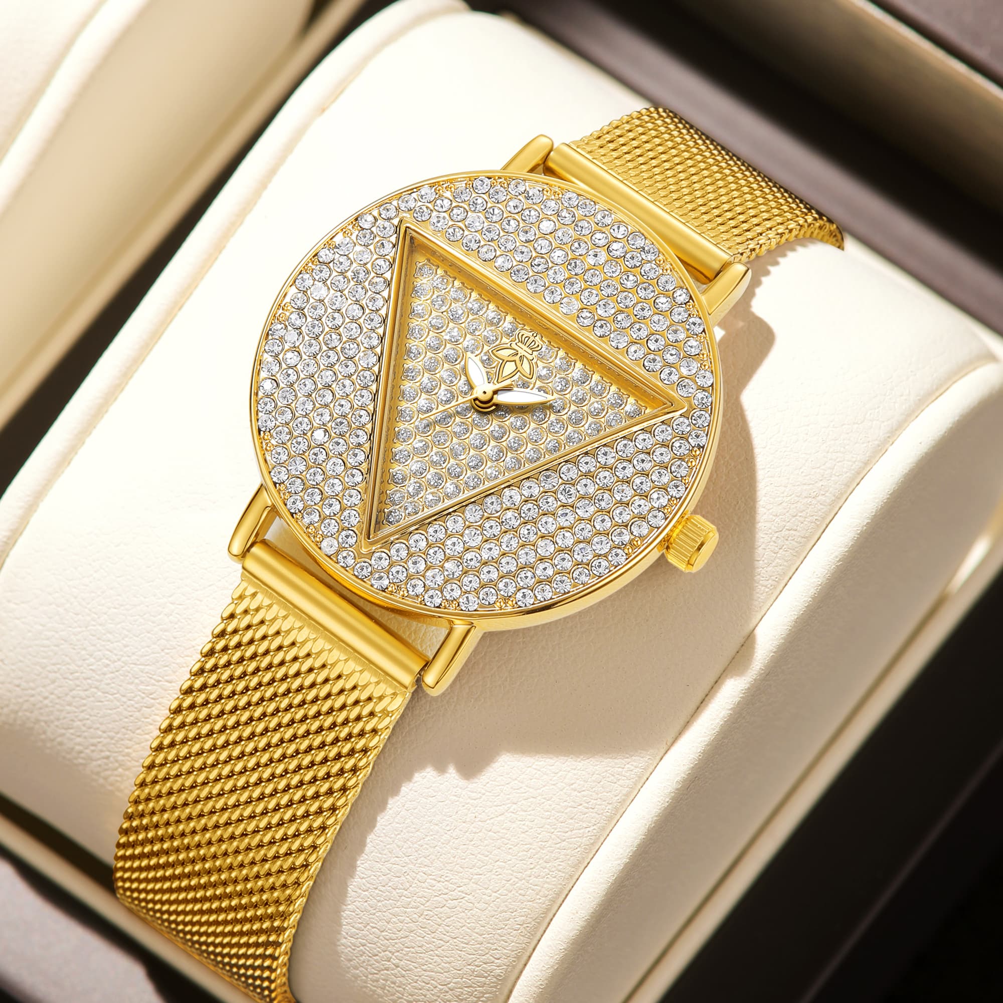 YaLaLuSi Geometric Triangle Rh - đánh giá và giá Jewelry Watches Gold