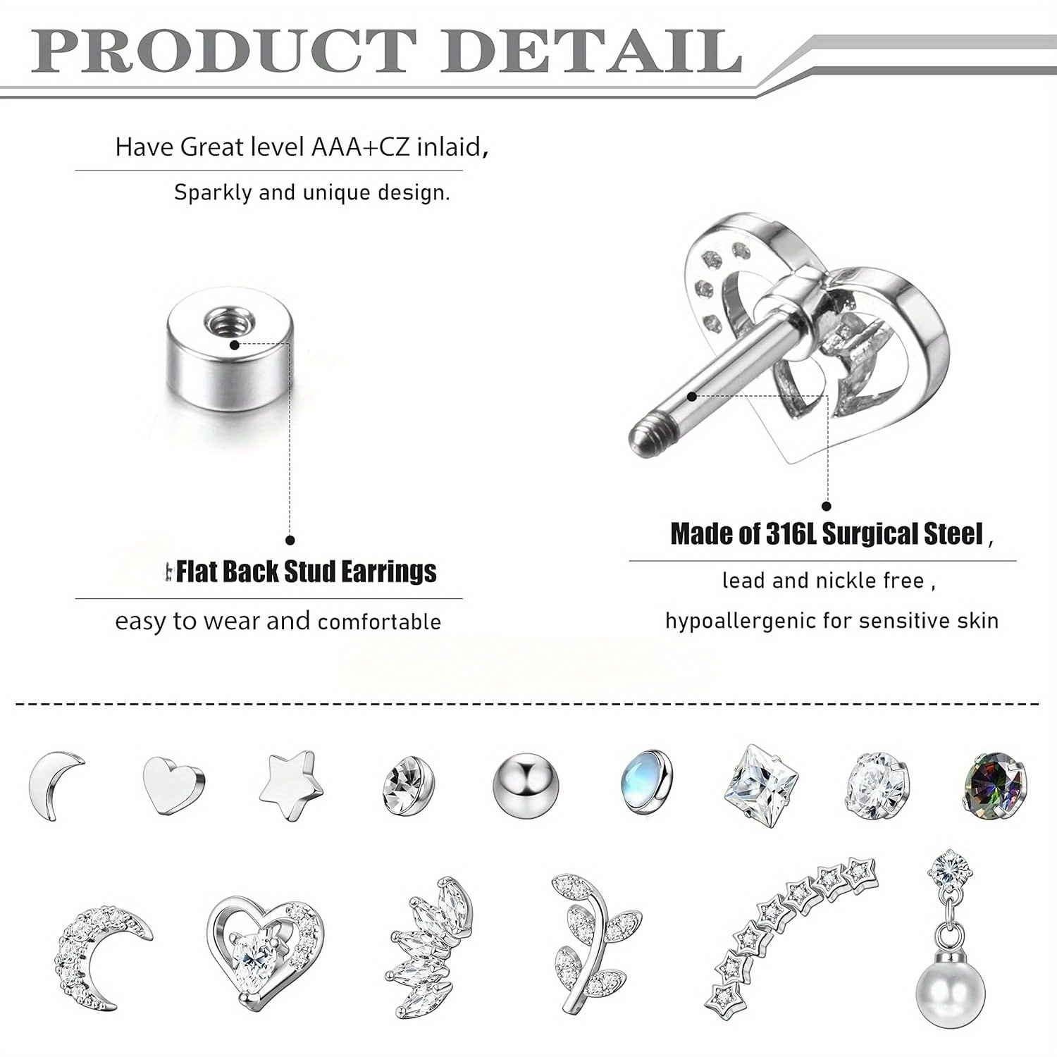 Drperfect Stainless Steel Cart - đánh giá và giá Opal Earrings Dangle