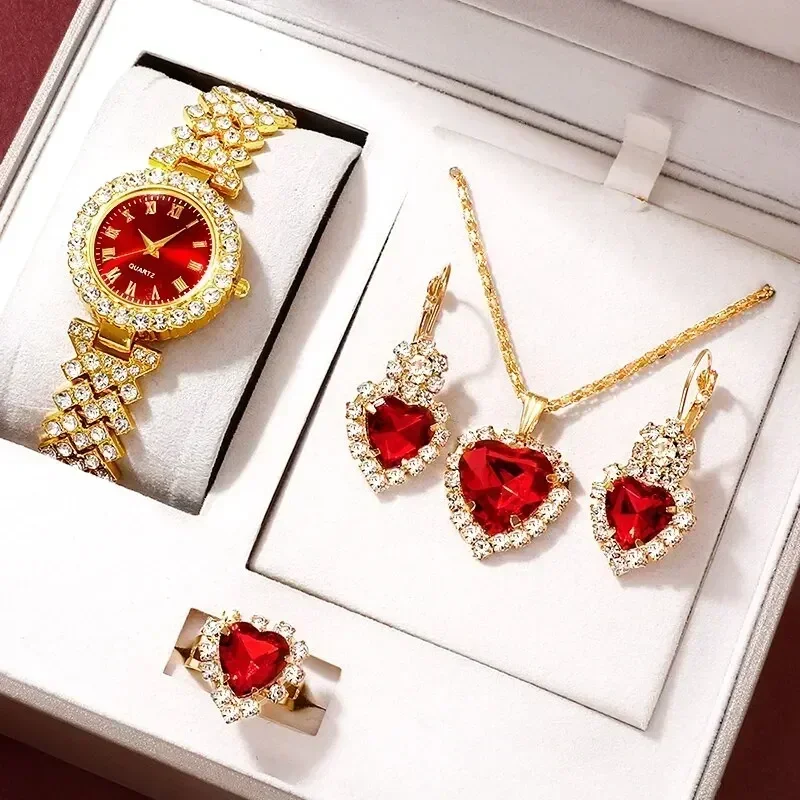 Golden Luxury Watch Women Ring - đánh giá và giá Jewelry Watches Gold