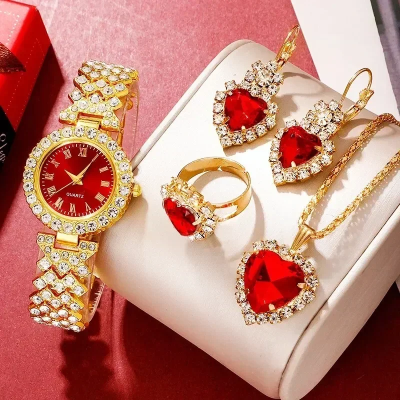 Golden Luxury Watch Women Ring - đánh giá và giá Jewelry Watches Gold
