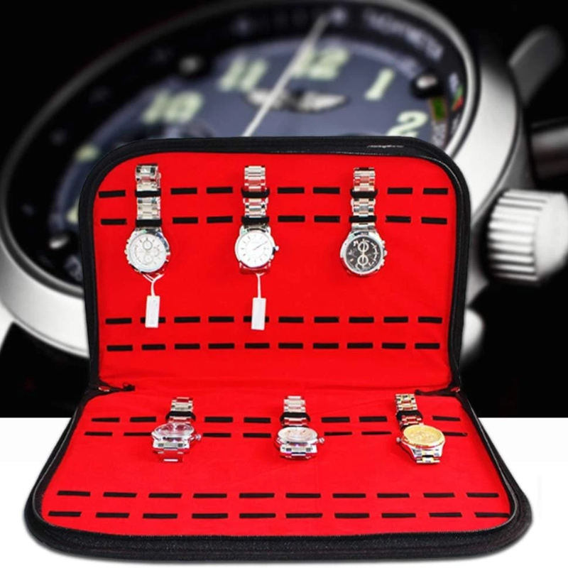 20 Slots Watch Storage Bag Con - đánh giá và giá Jewelry Watches Box