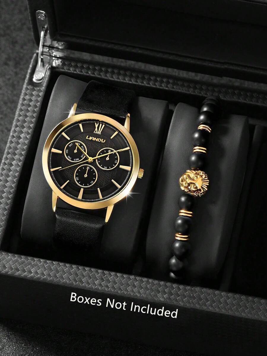 LIANDU LIANDU 1 Set Men's Fash - đánh giá và giá Jewelry And Watches
