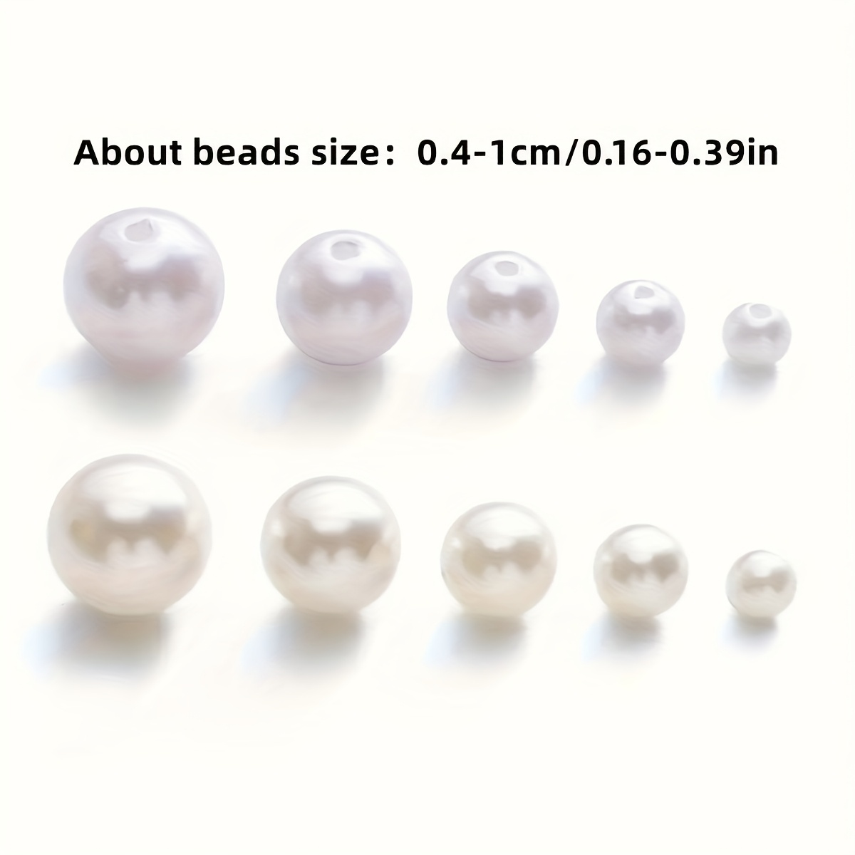 1388pcs 4/6/8/10mm Black, Whit - đánh giá và giá Fine Jewelry & Watches Photos