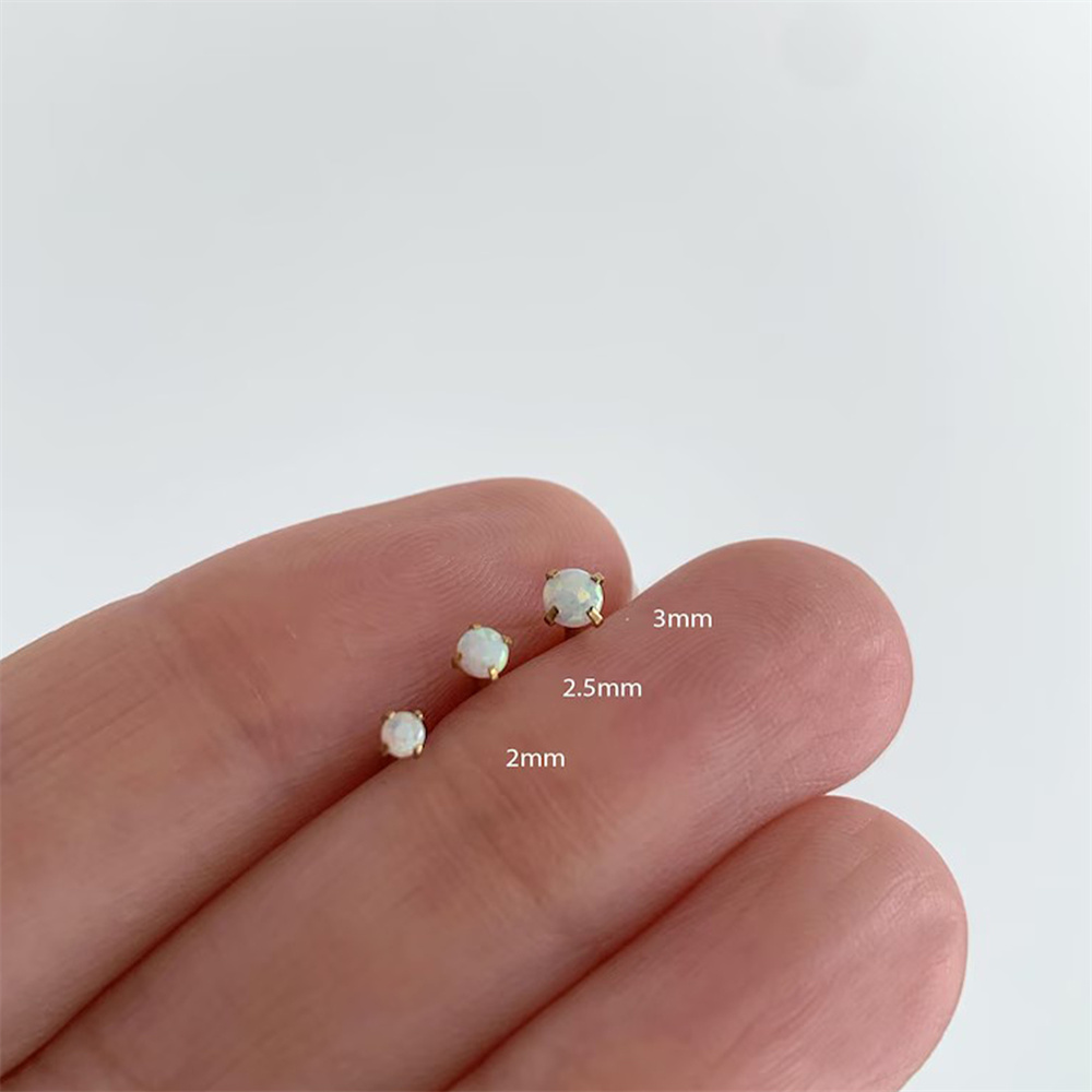 AIDE 925 Sterling Silver Class - đánh giá và giá Opal Earrings Dangle