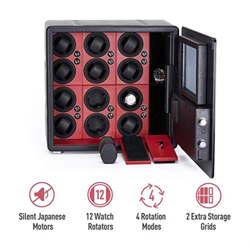Luxury 12 Automatic Rotors and - đánh giá và giá Jewelry Watches Box