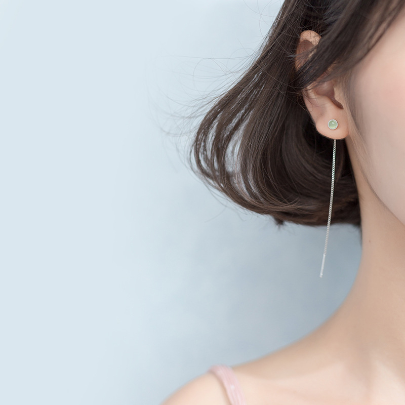 Modian Thời Trang Hạt Tòn Ten  - đánh giá và giá Opal Earrings Dangle