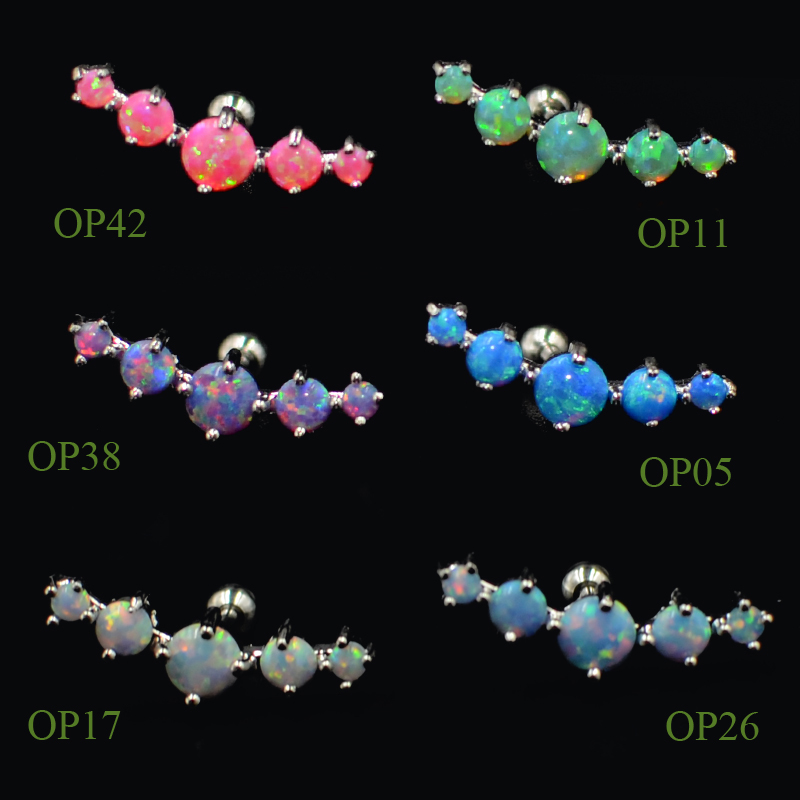 Chuanci 1 Thép Không Gỉ & Opal - đánh giá và giá Opal Earrings Dangle