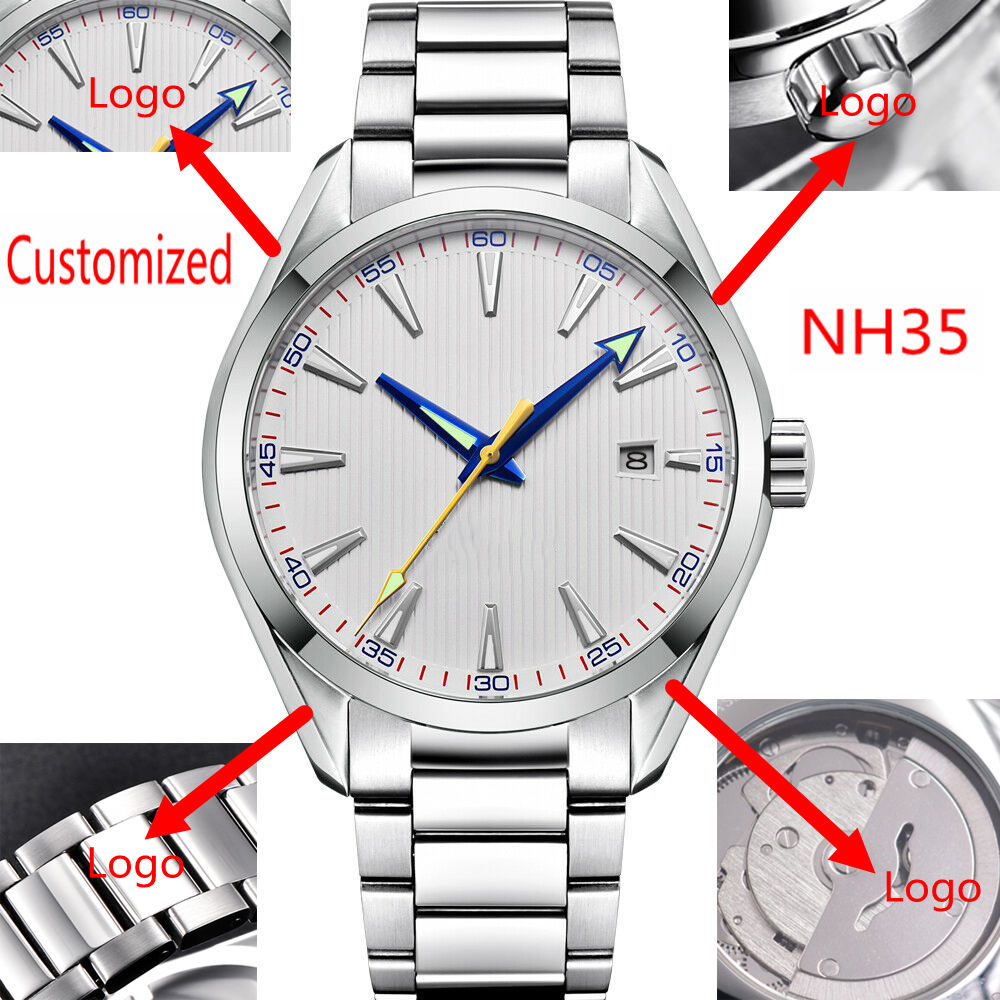 Custom Logo 41mm Men Miyota/NH - đánh giá và giá Jewelry And Watches