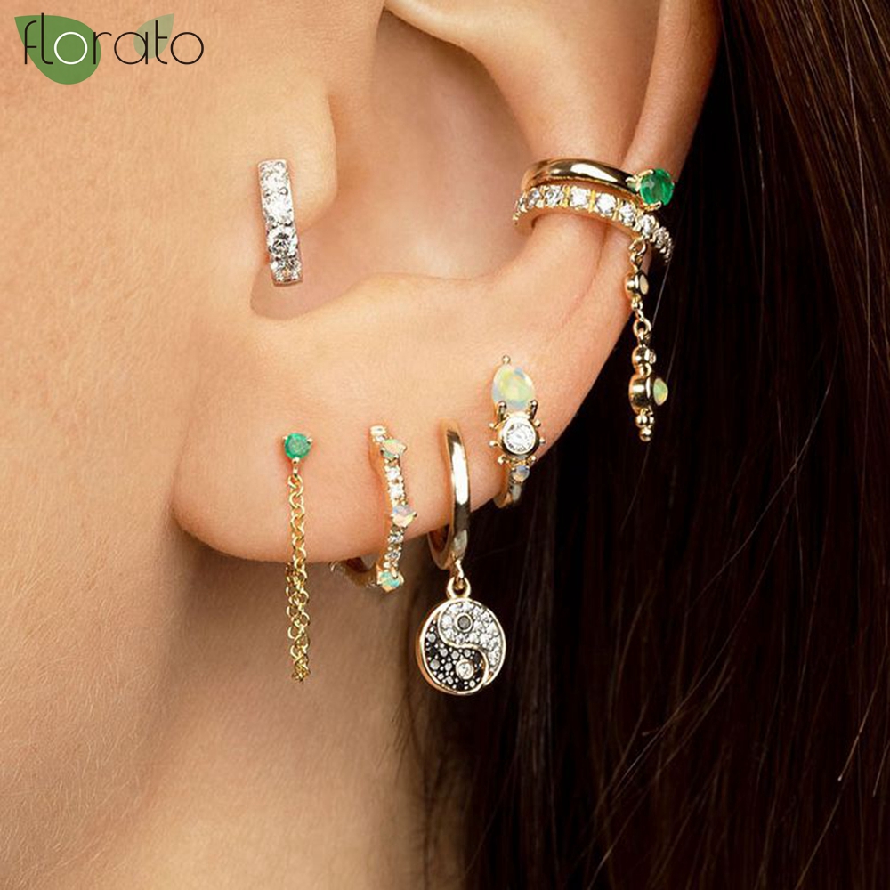 925 Sterling Silver Needle Exq - đánh giá và giá Opal Earrings Dangle