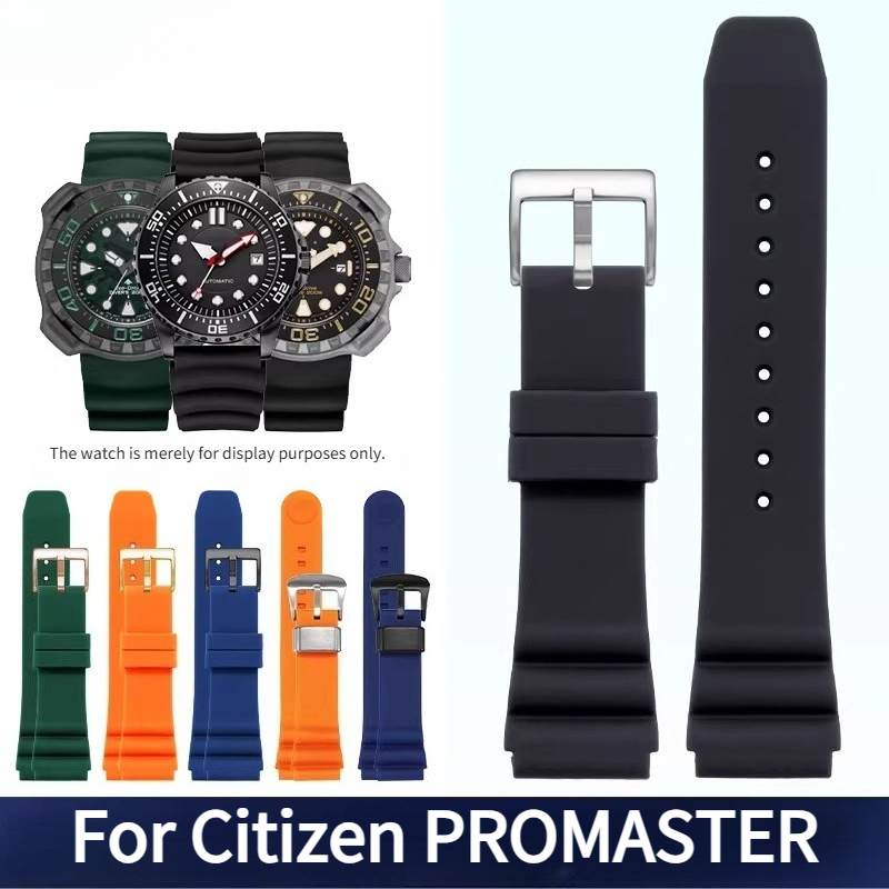 Convex-edge silicone watch str - đánh giá và giá Citizen Watch Promaster